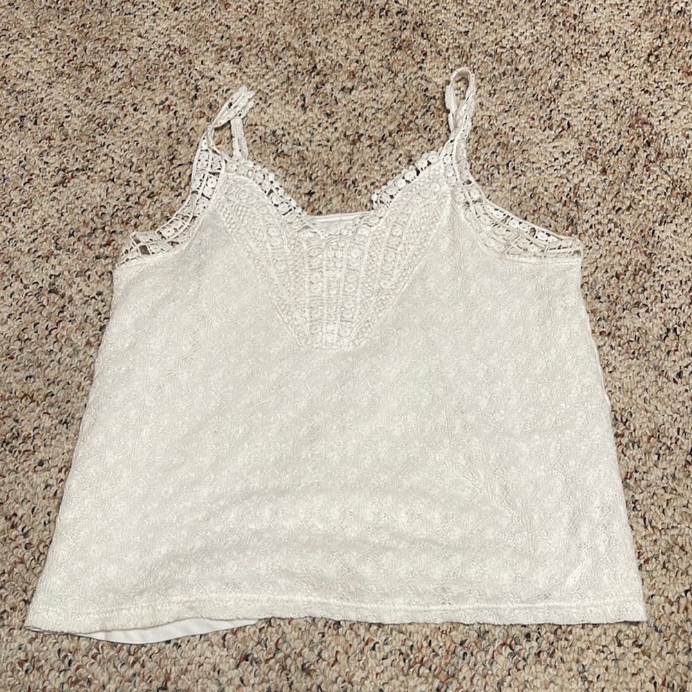 White tank top